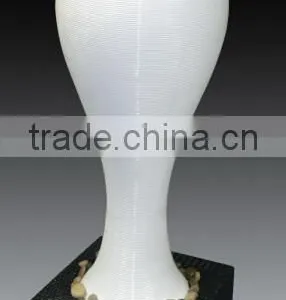 Home Decoration Water Feature Led Fiberglass Vase Water Fountain thumbnail-1