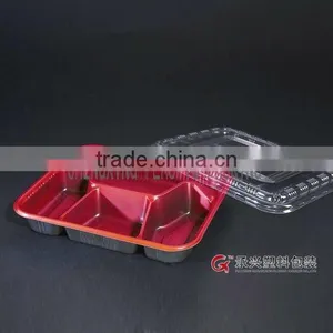 2016 New ChengXing Brand Double Color pp Sushi Plastic Container thumbnail-1