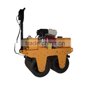 Double Drum Walk Behind Vibratory Road Roller With Good Quality thumbnail-2
