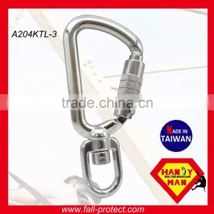 Tool Tether Swivel Aluminum 8kN Safety Hook thumbnail-1