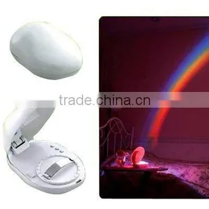 Colourful Night Light Room Decoration Egg Shaped LED Lamp Rainbow Projector thumbnail-2