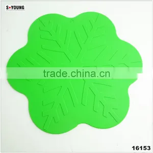 16153 Snowflake Shape Silicone High Temperature Heat Insulation Mat thumbnail-1