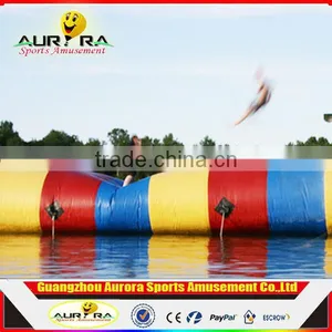 Hot Sale Inflatable Water Balance Sport Equipment Inflatable Water Bungee Blob Large Air Cushions For Water Game thumbnail-1