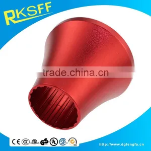 Customized Aluminum Home Lamp Shades Red Lamp Shade thumbnail-1