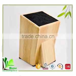 New Sesigned Bamboo Clear Bamboo Knife Block thumbnail-3
