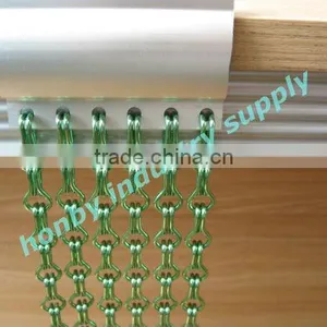 Green Color Aluminum Chain Drapery Curtain Wall thumbnail-1