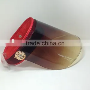 2017 Wholesale Promotional PVC Empty Hat Red uv Protection Caps thumbnail-2