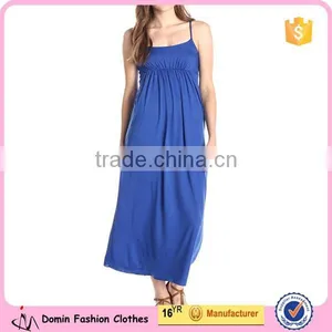 High Quality New Style Straps Empire-Waist Maxi Dress for Women thumbnail-1