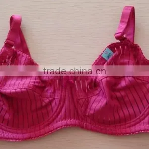 Js-904 Newest Red Color no Padding Bra in Stock thumbnail-1