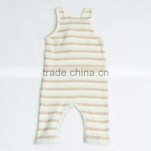 Max Fashion Kids Winter Light Orange Stripe Jumpsuit thumbnail-1