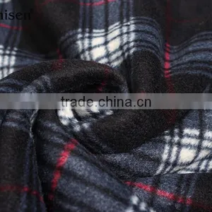 Wholesale Custom Design Hooded Men Fleece Plaids Jacket thumbnail-6