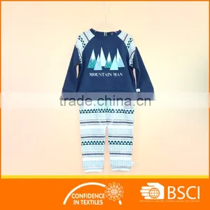 Cartoon Printed Children Wear Soft Cotton Baby Pajama thumbnail-1