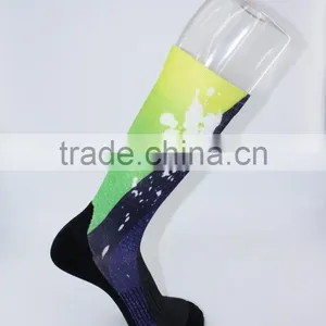 Sublimated Design Graduated Compression Level Socks Men 20-30mmHg thumbnail-2