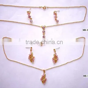 Fashion Necklace Sets, Fashion Jewelry Sets,Fashion Alloy Jewelry Sets, Fashion CZ Stone Jewelry ,simple Necklace Sets thumbnail-1