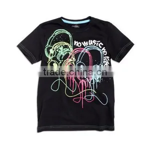 2015 Hot Sale100% Cotton Short Sleeved Boy T Shirts thumbnail-2