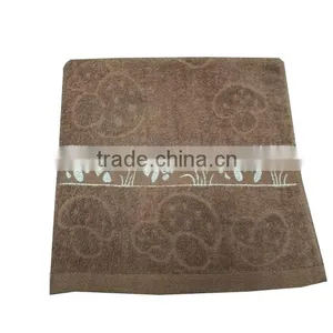 Dark Color High Quality Solid Color Cotton Bath Towels thumbnail-3