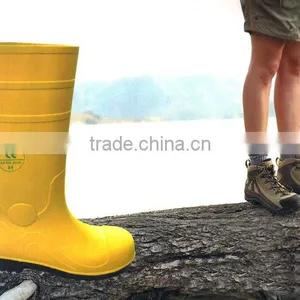 Yellow Heat Protection Steel Toe Work Boots For Chemical Industry thumbnail-4