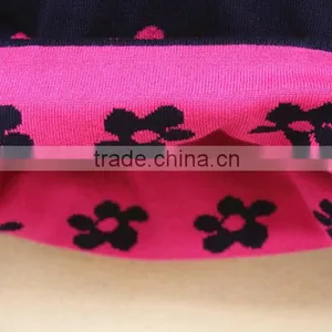 Best-selling Kids Girls Ruffle Frill Bottom Flower Knitted Pullover Sweater thumbnail-3