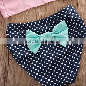 Summer Beachwear Girls Bikini Kids Beach Wear 2 Piece Suit thumbnail-5