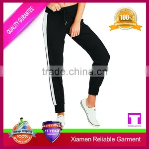 OEM Factory Price Sporty Side Stripes Fitness Pants Women Custom Joggers thumbnail-1