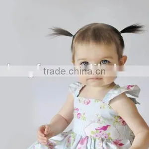 Little Girls Spring Flower Dress Kids Easter Cute Dress thumbnail-2