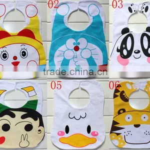 6 Designs Can Choose Baby Bibs/3 Layers Baby Bibs/superman Baby Bibs /in Stocked or OEM thumbnail-1