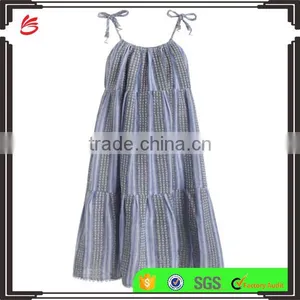 2017 OEM Latest Cotton Frock Design Dresses for 1-5 Year Baby Little Girls Summer Dresses thumbnail-5