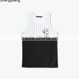 Custom Most Fashionable Printing Tank Top With Your Own Logo, Wholesale Tank Top Guangzhou Manufacturer thumbnail-1