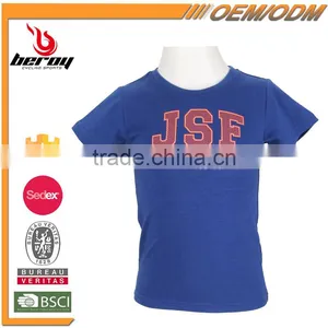 BEROY Wholesale Children Cotton Summer T Shirt, Round Neck Kids Boy t Shirt thumbnail-1