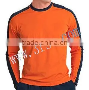 Long Sleeve Color Printed Compression UPF50+ Rash Guard for Men thumbnail-1