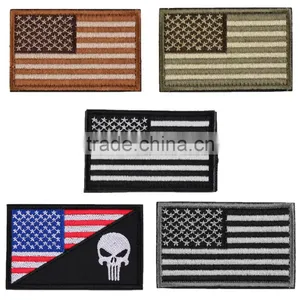 Hot Sale America Flag Embroidery Double Faced Cloth Epaulette Armband Badge Army Tactical Patches 2015 Fashion thumbnail-1