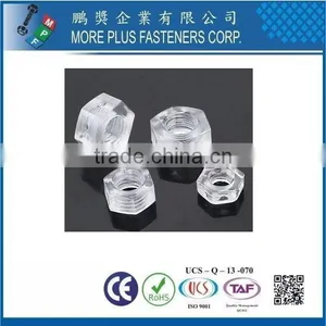 Taiwan Stainless Steel PC N66 Natural Black Nylon Plastic Nylon Plastic Nut Nylon Lock Flange Nut thumbnail-3