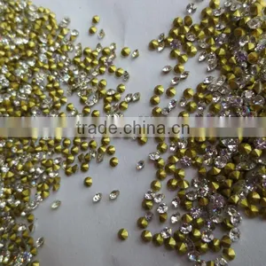 Point Back Rhinestone for Wedding Dress Design Point Back Chaton 8mm Rhinestone thumbnail-1