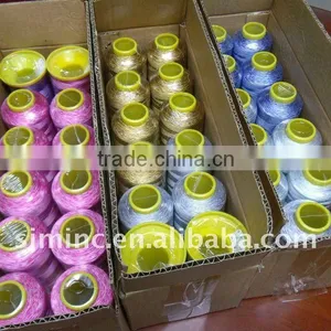 5000m/cone Stock Variegated Color for Viscose Rayon Embroidery Thread + Free Shipping thumbnail-1