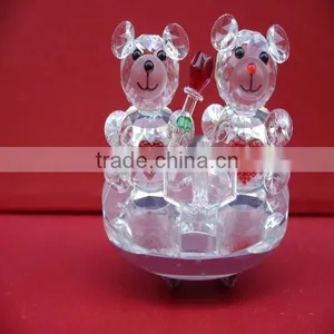 Roly-Poly Animal Toys For Kids Crystal Bear Tumbler thumbnail-3