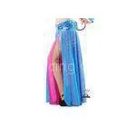 Two Layer Slit Blue And Red Belly Dance Skirt Length 92 cm / 36 Inch thumbnail-1
