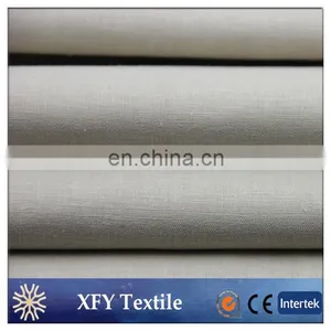 Wholesale Linen Cotton Blend Plain Fabric thumbnail-3