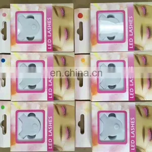 2017 Newest Led Eye Lashes Shining Charming LED Lashes for Halloween Christmas Party thumbnail-4