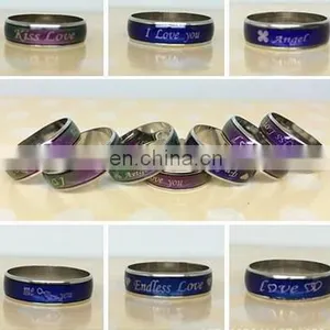 Changing Color Rings Love Temperature Ring Mood Rings by Emotion Feeling Assorted Style Rings Jewelry thumbnail-4