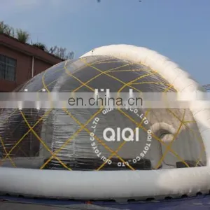 New Inflatable Bubble Tent White Inflatable Dome Tent Transparent Tent for Sale thumbnail-2