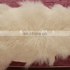 Mongolian Lamb Fur Skin Tibet Lamb Fur Pelt From China thumbnail-2