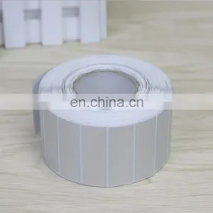 Custom Adhesive Dumb Silver Lable/brushed Silver PVC Self-adhesive Stickers Printing thumbnail-2