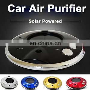 UFO Shape Solar Powered Car Air Freshener Air Purifier for Car, UFO Car Air Purifier Ionizer Oxygen Bar thumbnail-1