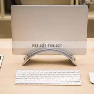 BookArc for MacBook Stand Holder, Space-saving Vertical Laptop Stand Desktop Stand for Notebook thumbnail-2