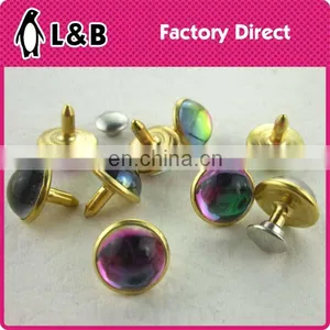 5mm 6mm 7mm 8mm 9mm 10mm 12mm Wholesale Rhinestone Rivet Studs thumbnail-2