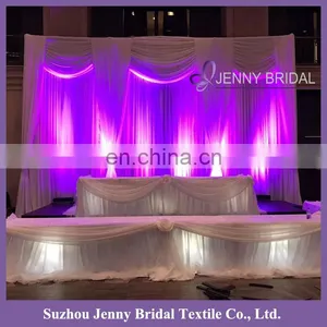 BCK131 Backdrop Design Church Backdrop Curtain Wedding Backdrops for Sale thumbnail-4