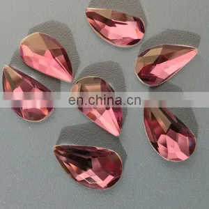 Mirror Flat Back Loose Glass Stones For Garment Decoration thumbnail-1