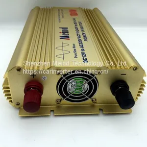 High Quality Pure Sine Wave Built-In Charger DC to AC Continuous 1000W Peak 2000 Watt Power Inverter thumbnail-2
