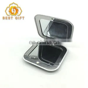 Purse Handbag Double Cosmetic Souvenir Compact Square Mirror thumbnail-4