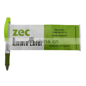Plastic Banner Ballpoint Pen for Advertising thumbnail-1